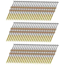 4000 Counts meite 21 Degree 3 inch Framing Nails Ring Shank Plastic Strip