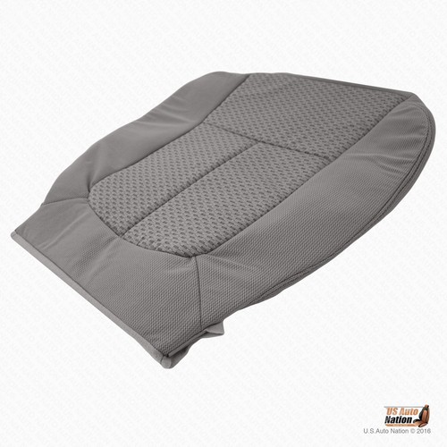 Driver Bottom Replacement Cloth Seat Cover 2009 2010 Ford F150 "Med Stone Gray" - Picture 5 of 8