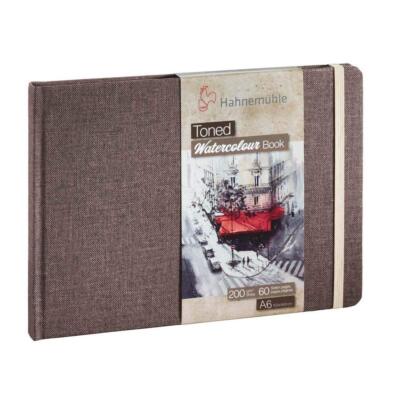 10625180 Toned Watercolour Book Beige 200 G/M2 QUAREL NOTEBOK TAM A6 Landscap...