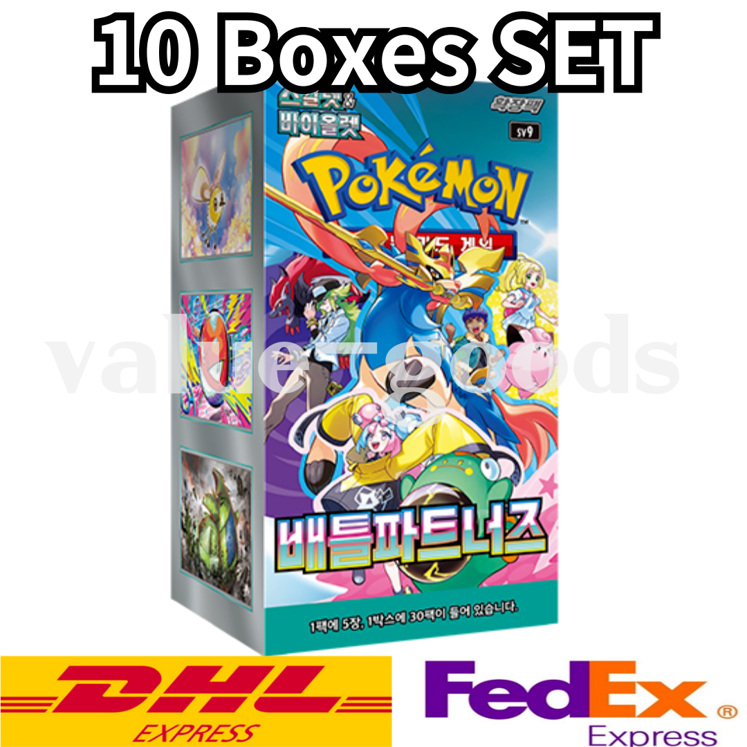 10Boxes SET]Pokemon Battle Partners Booster Box sv9 Journey