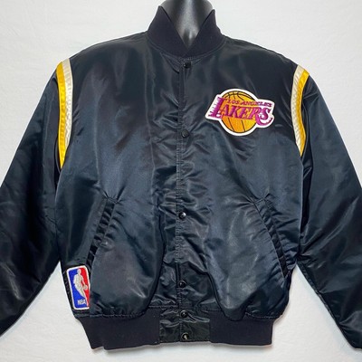 black lakers bomber jacket