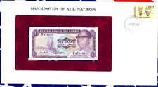 Banknotes of All Nations Gambia 1971 1 Dalasi P-4f  UNC T476105