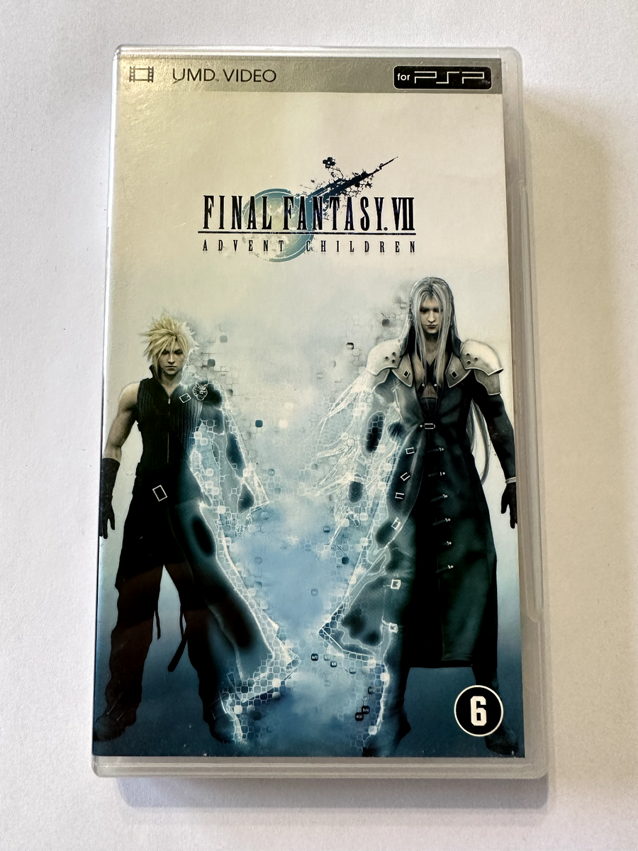Sony PSP Movie - Final Fantasy VII PSP/UMD Video - English/French