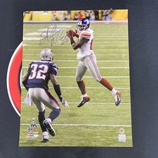 Hakeem Nicks #88 New York Giants SIGNED 16x20 Photo BG COA AUTOGRAPHED