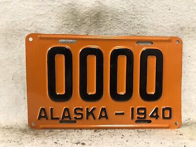 Alaska Painting and Restoring License Plates/Vintage  Signs Booklet