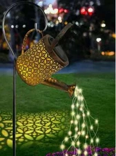Waterproof LED Solar Watering Can Lights Outdoor Garden Yard Decorative Kettle