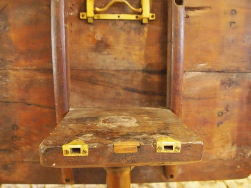 Table very rare Gillows George III Yew side lamp hall wine c1780 - Picture 8 of 12