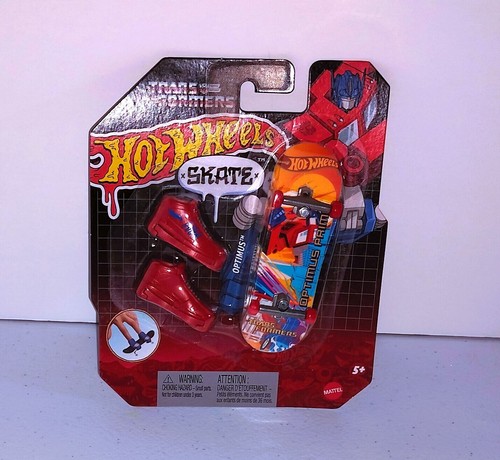 5 Hot Wheels Skate Transformers Bumblebee Optimus Starscream Soundwave Megatron - Picture 7 of 11
