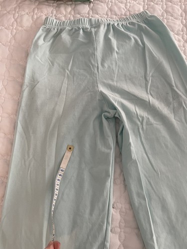 Matilda Jane Size 10 Girls Big Ruffle Light Blue Kinsley Pants - Picture 6 of 9