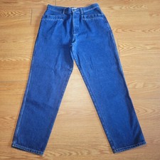 Vtg 80's Calvin Klein Womens High Rise Jeans Size 14 Made in the USA 100 Cotton