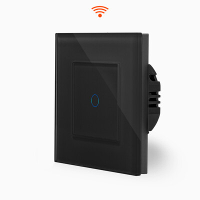 WiFi Glas Touch Lichtschalter Ein / Aus UP Wandschalter SmartHome WLAN POINT