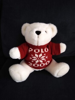 Ralph Lauren Polo Bear Sweater 2000 plus additional stuffed bear