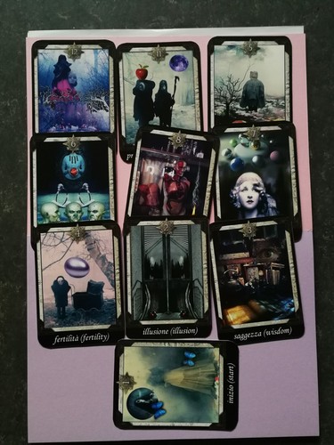 tarotkarten tarot karten orakelkarten buch orakel klassiker große arkana gotisch - Picture 2 of 24