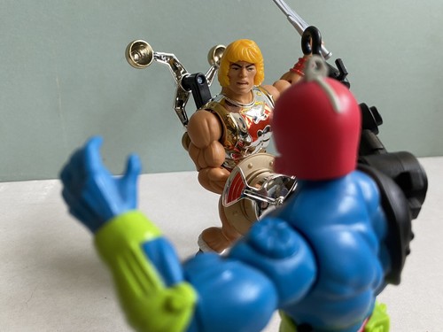 HE MAN BUNDLE ORIGINS: COMPLETE FIGS AND COMPLETE BATTLECAT! - Picture 20 of 24
