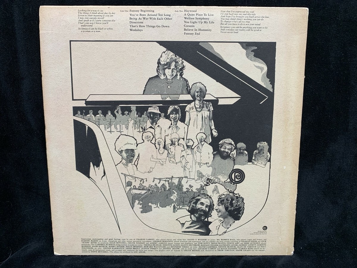 CAROLE KING - Fantasy - ODE SP 77018 - ST LP 1973 w/ inner