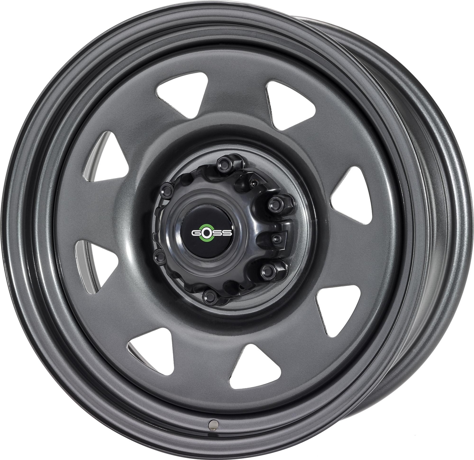Jante acier Goss Triangular II gris 7x17 pour tout-terrain et pick-up