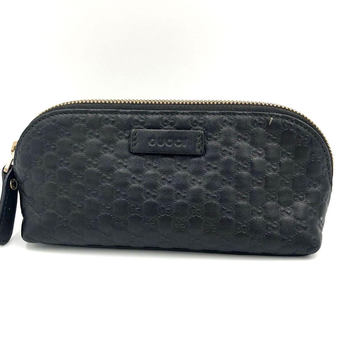 Gucci Cosmetic Pouch Black _45696 | eBay Gucci Cosmetic Pouch Black _45696 | eBay