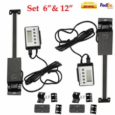 6" & 12" Digital Readout DRO LCD Display Linear Scale External Remote Display