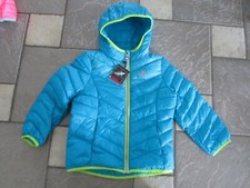 NEW ZEROXPOSUR LIGHTWEIGHT DOWN WINTER JACKET GIRLS BOYS SIZE 4 FULL ZIP W/HOOD