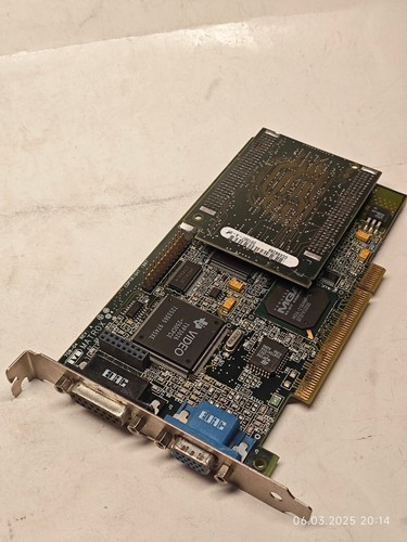 Rare 1997 PCI VGA Card Matrox Millennium II Rev: A MGA-2164WP 708-04 8 MB WRAM - 第 1/15 張圖片