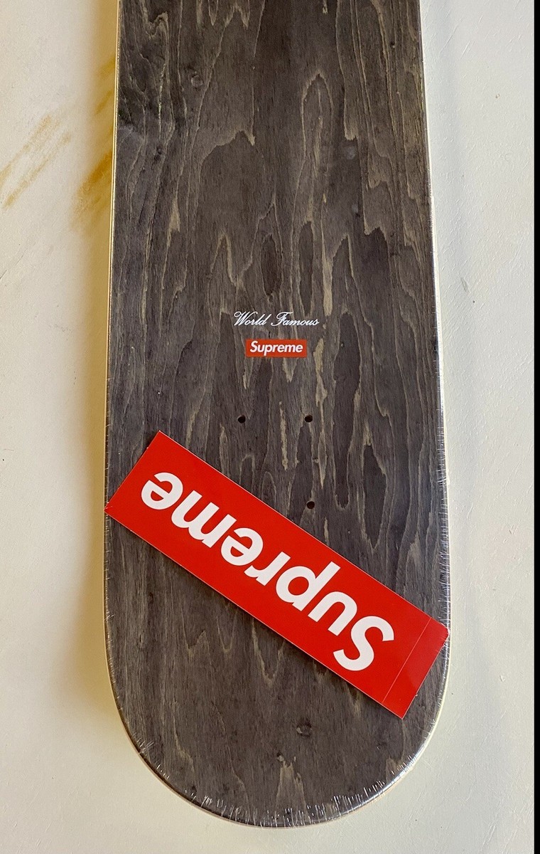 Supreme - ★Supreme KAWS Chalk Logo SkateboardDeck Supreme x KAWS Chalk Logo Skatedeck (Red) – Post Modern Vandal