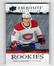 2021-22 Upper Deck Black Diamond Exquisite Collection Rookies Cole Caufield /299