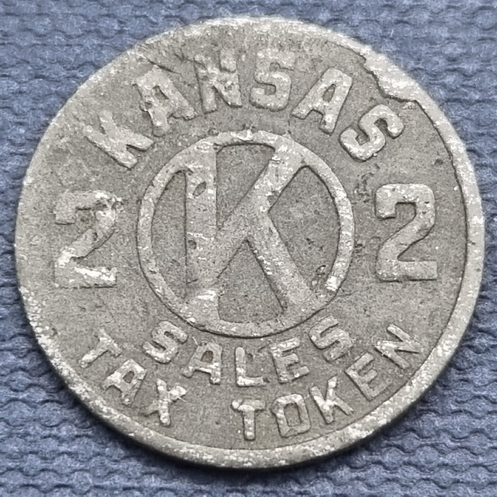Kansas Sales Tax Token 2 Mills Circulated #59574 | eBay