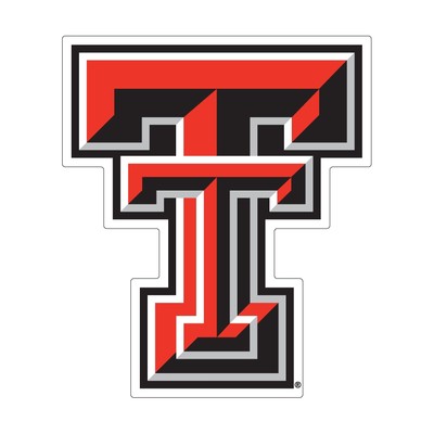 TEXAS TECH Red Raiders X-Large SUPER Size Decal