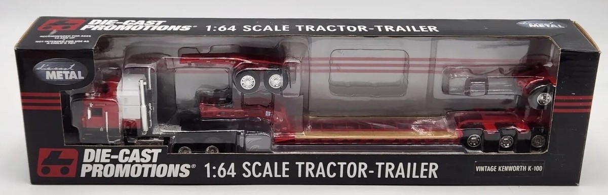 DCP ダイキャストプロモーション 1/64 TRACTOR-TRAILER DCP 1:64 *WD POTATO LIMITED* Kenworth W990 Midroof w/53