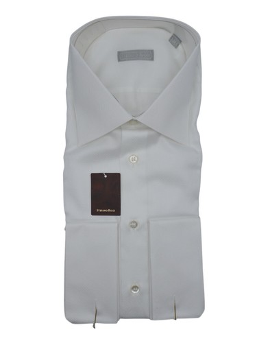 NEW STEFANO RICCI Dress Shirt Size 17.5 Us 44 Eu (P203)