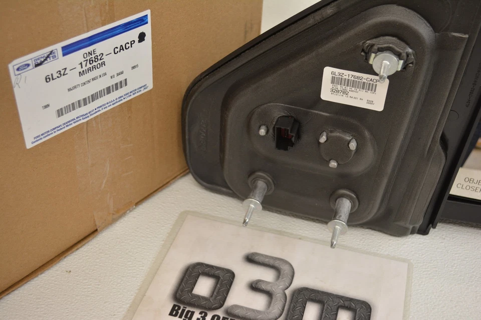 Espejo retrovisor lateral para pasajeros Ford F150 2004 2005 2006 intermitente eléctrico térmico OEM Foto 2 de 4