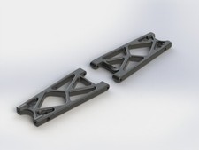 NEW ARRMA Rear Lower Suspension Arms 2 Nero