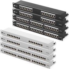 19 ZOLL Patchpanel für Netzwerkschrank / Set...