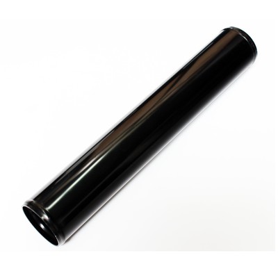 Pre-Fix 2.5/" inch OD Straight Universal Aluminum Intercooler Intake Pipe-BLACK