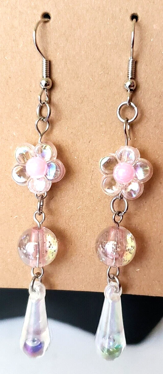Fun 2024 pink earrings
