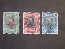 1901 Bulgarien Mi-Nr. BG 53 BG 54 BG 56 Prinz Ferdinand 1. Königshaus