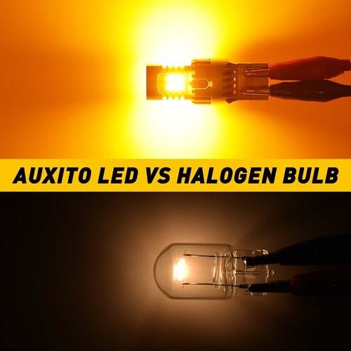 2X AUXITO T20 7443 W21W 7440 Daytime Light Running Globe LED Reverse Light 12V - Picture 62 of 96