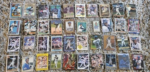 Ken Griffey Jr  Mariners Reds Card Lot Topps Fleer Donruss 50 Cards some RC