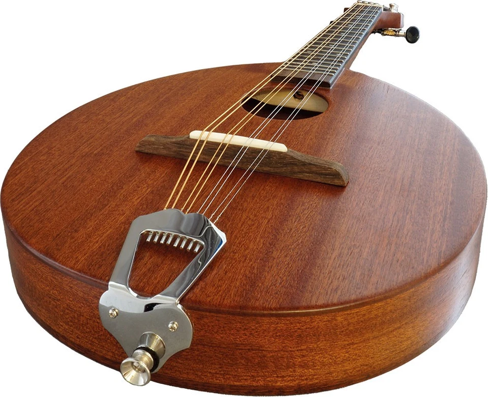 Mandolina plana Ashbury AM-110. Top y cuerpo Sapele liso. De Hobgoblin Music Foto 4 de 4