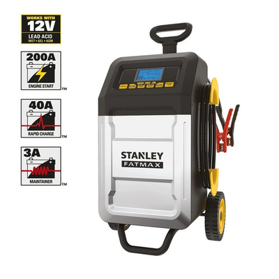 #ad #ad Stanley FatMax BC200F 200 Amp Rolling Battery Charger amp; Engine Jump Starter $117.00