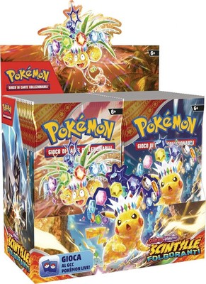 Pokemon - Strahlende Funken Booster Box Display 36 Booster DEU