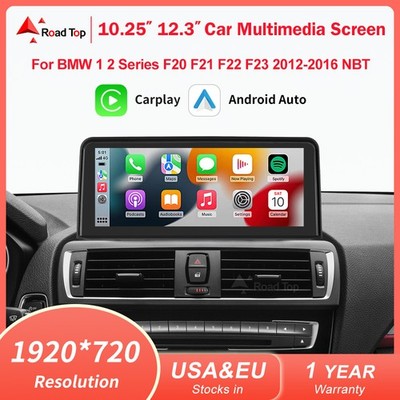 RT Wireless CarPlay Touch Screen Auto Stereo For BMW NBT LHD F20 F21 F22 F23 F45
