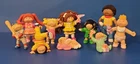 Lot Of 10 Vintage Cabbage Patch Kids CPK 1980s PVC Mini Figures Babies Baseball