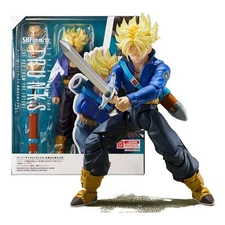 SHF Dragon Ball Z Trunks Figure Super Saiyan Action Figure PVC Model Toy