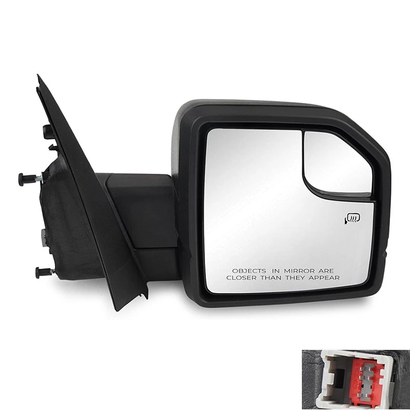 Passenger Right Side Door Mirror Power Glass FL3Z17682CB for 15-20 Ford F-150