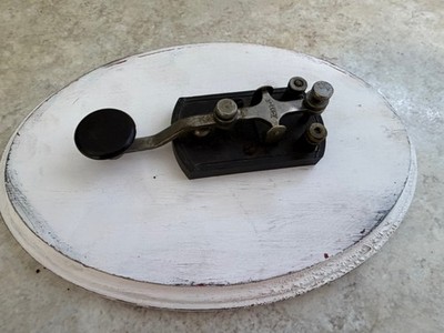 Speed-X Vintage Morse Code Telegraph Key  WW2 Military Vintage Signal Vorp
