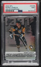2022-23 SPx HoloChampions 61/299 Mario Lemieux #HC-ML PSA 9 MINT HOF 14hk