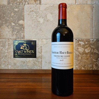 JS-99pts! 2018 Chateau Haut-Bailly Bordeaux wine, Pessac-Leognan