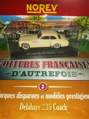Ixo 1/43 DELAHAYE 235 COACH De 1952 En Boite Avec Fascicule 3 - Photo 1/4