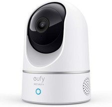 eufy Security Indoor Cam E220, Dog/Pet Camera, Pan and 2K Wi-Fi Plug-in, Motion